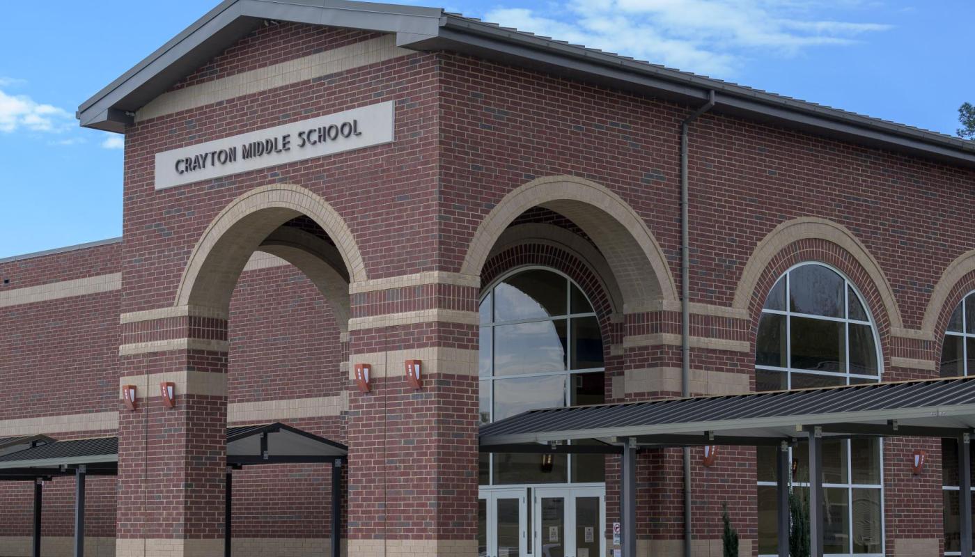 The meeting will be held at Crayton Middle School