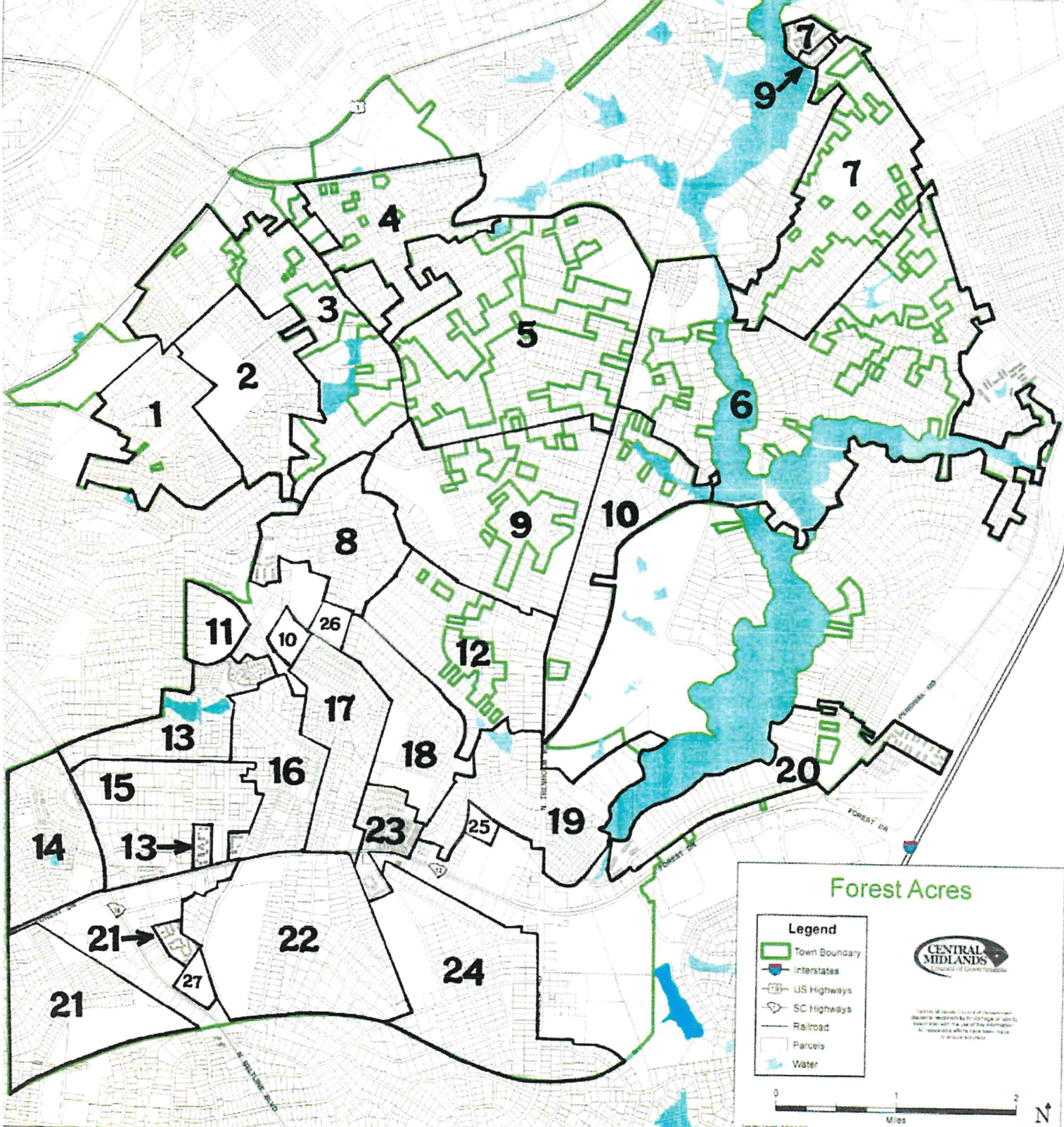 FAPD Neighborhood Officer Zones