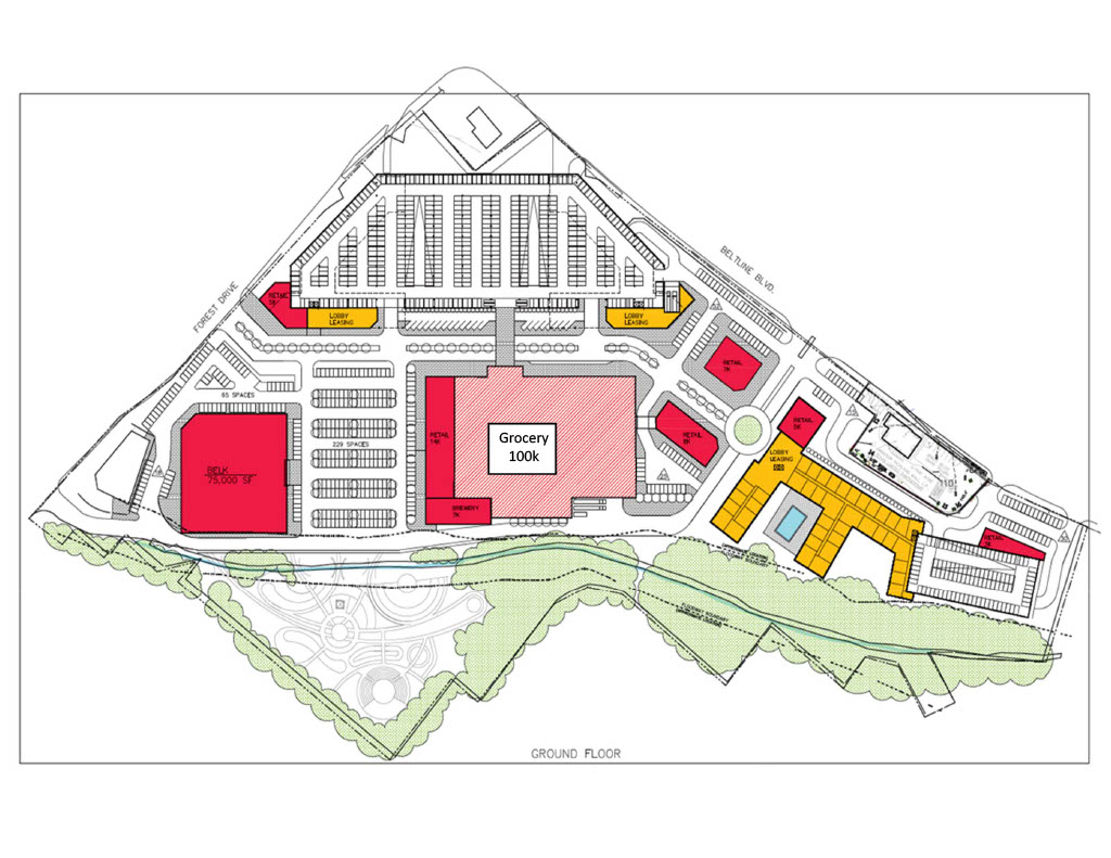 Richland Mall Site Plan